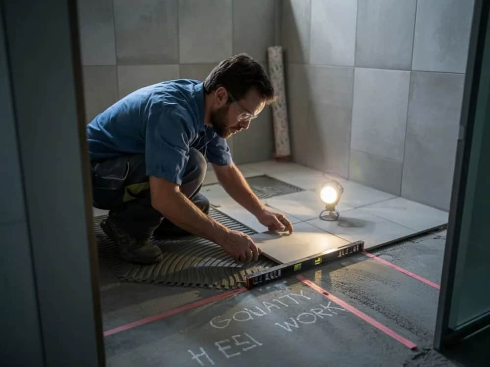 Układanie płytek w łazienkach od czego zacząć - uniknij najczęstszych błędów