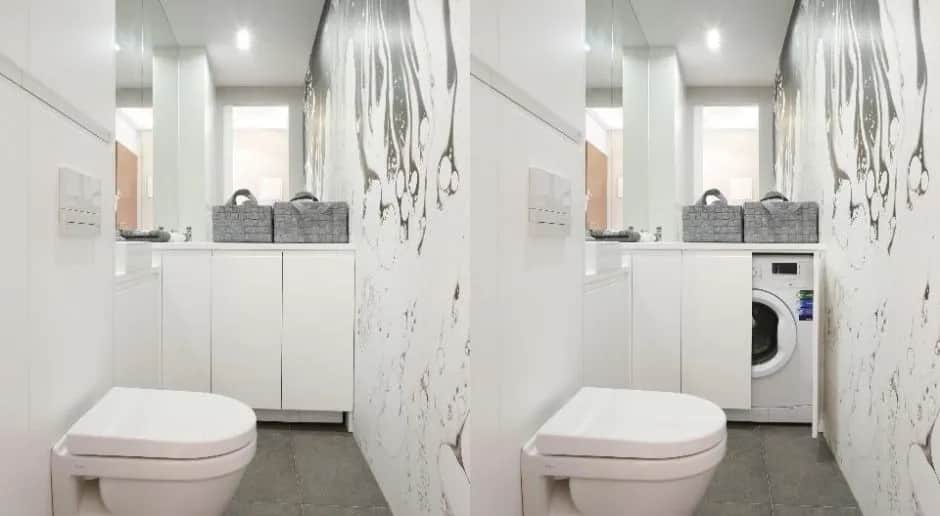 Jak zabudować pralkę w małej łazience i zaoszczędzić miejsce