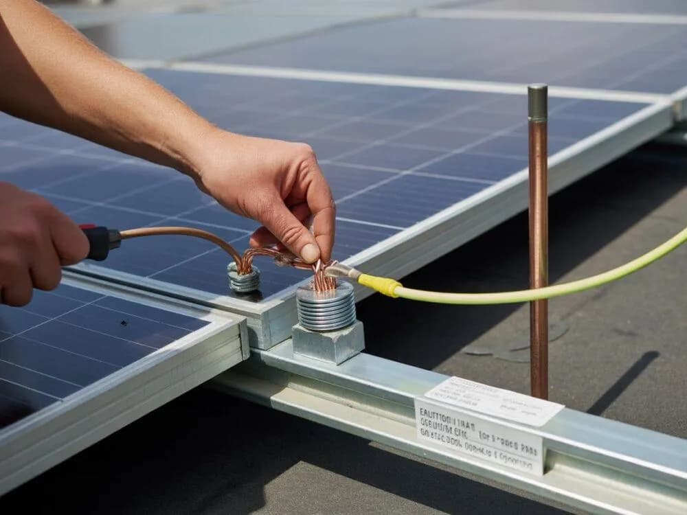 Jaki przewód do uziemienia paneli PV? Kluczowe informacje dla bezpieczeństwa