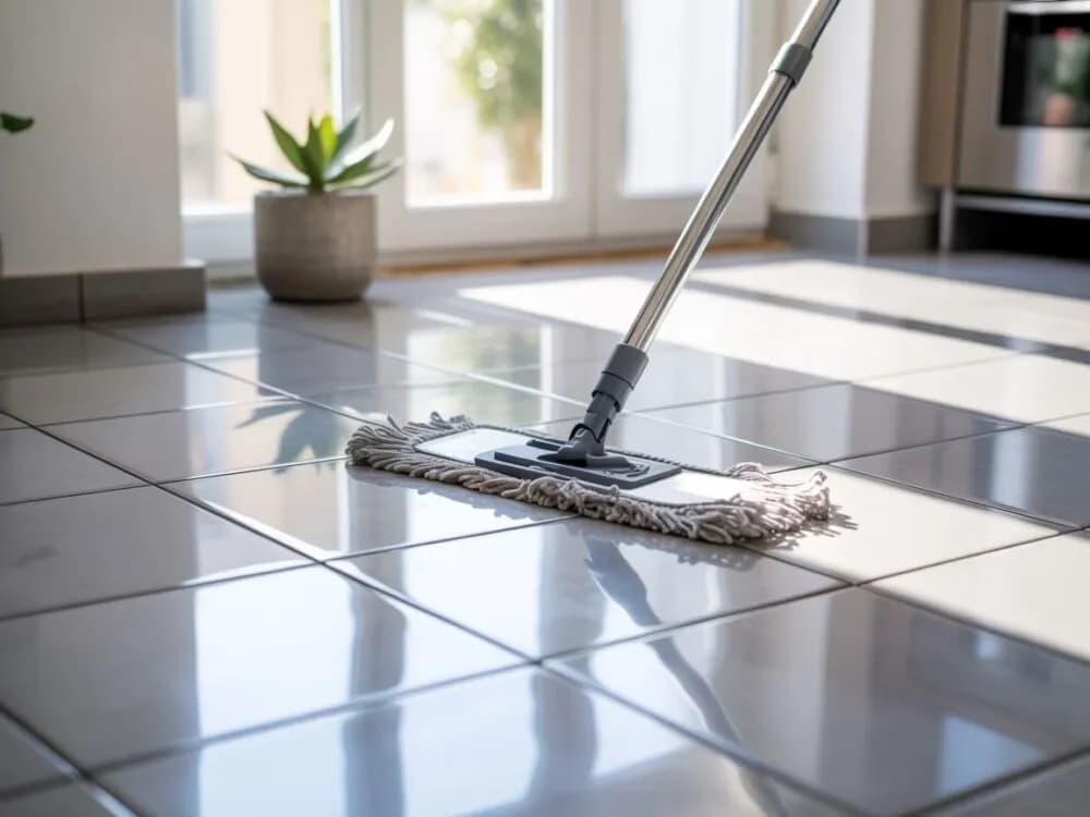 Skuteczne sposoby na to, czym myć kafelki podłogowe bez smug